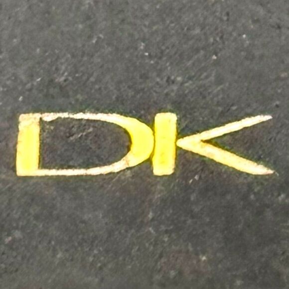 Donna KaranTwo Tone Black Tote Bag Purse Large NEW Dual Texture Design & Handles - Picture 3 of 10